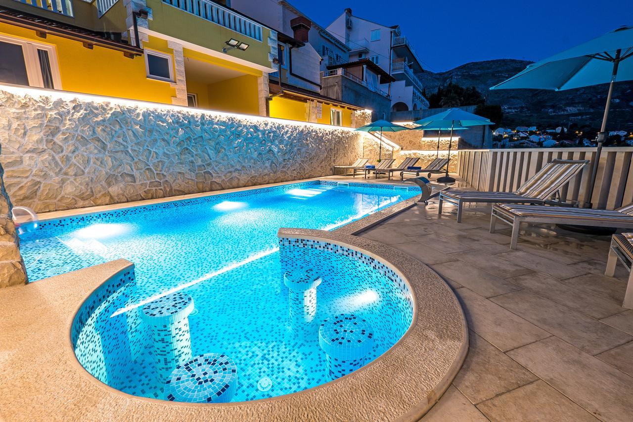 Villa Sunset Mlini Exterior foto